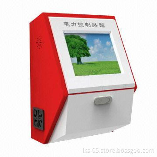 Wall-mounted Kiosk with Industrial PC for Electric Power Management System
